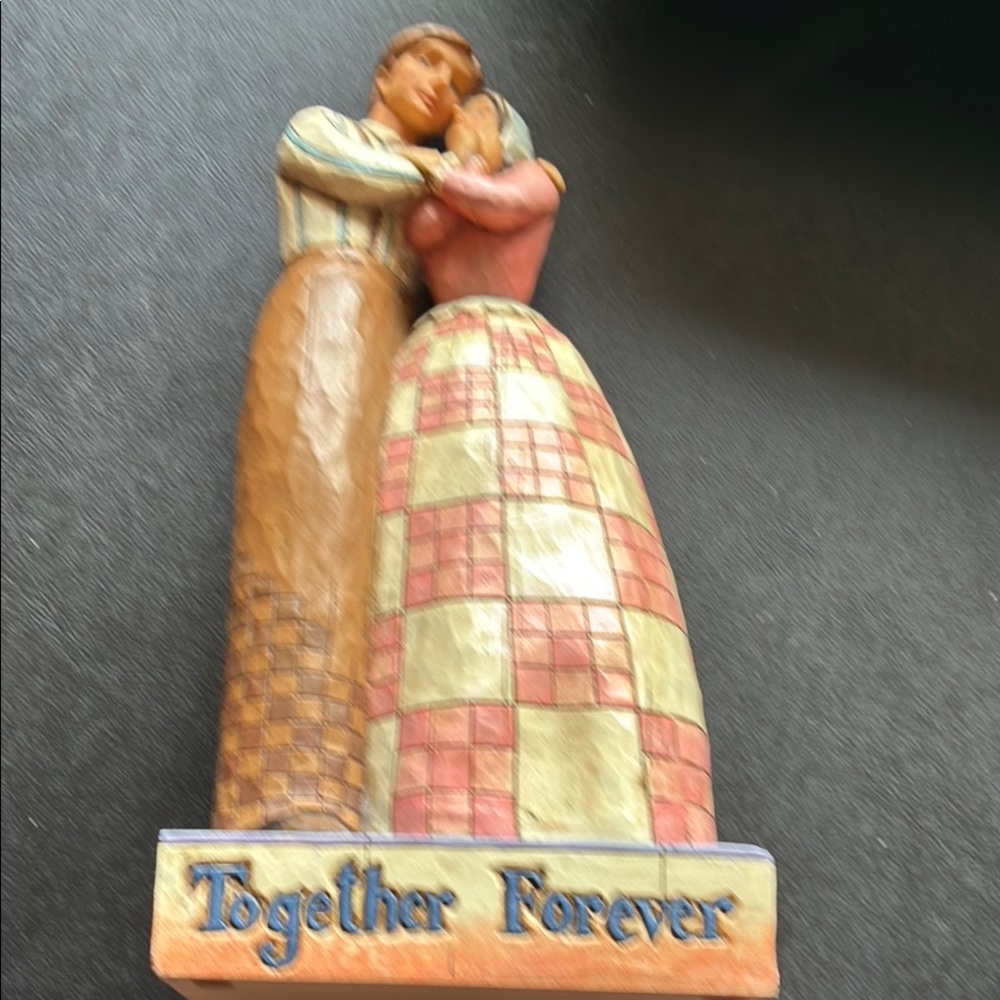 Jim Shore Brown and Pink Decorative Accents for Home